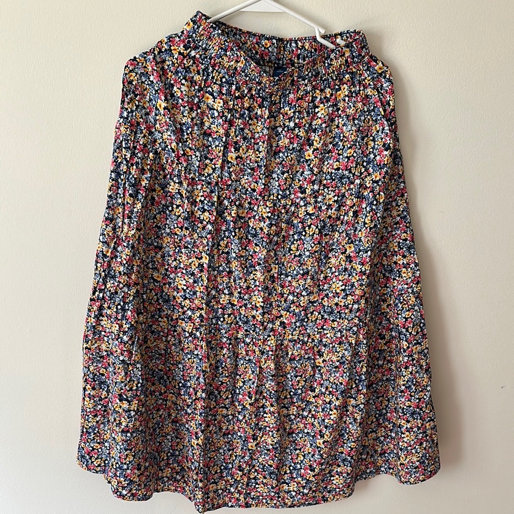 Old Navy Multicolor Floral Skirt
